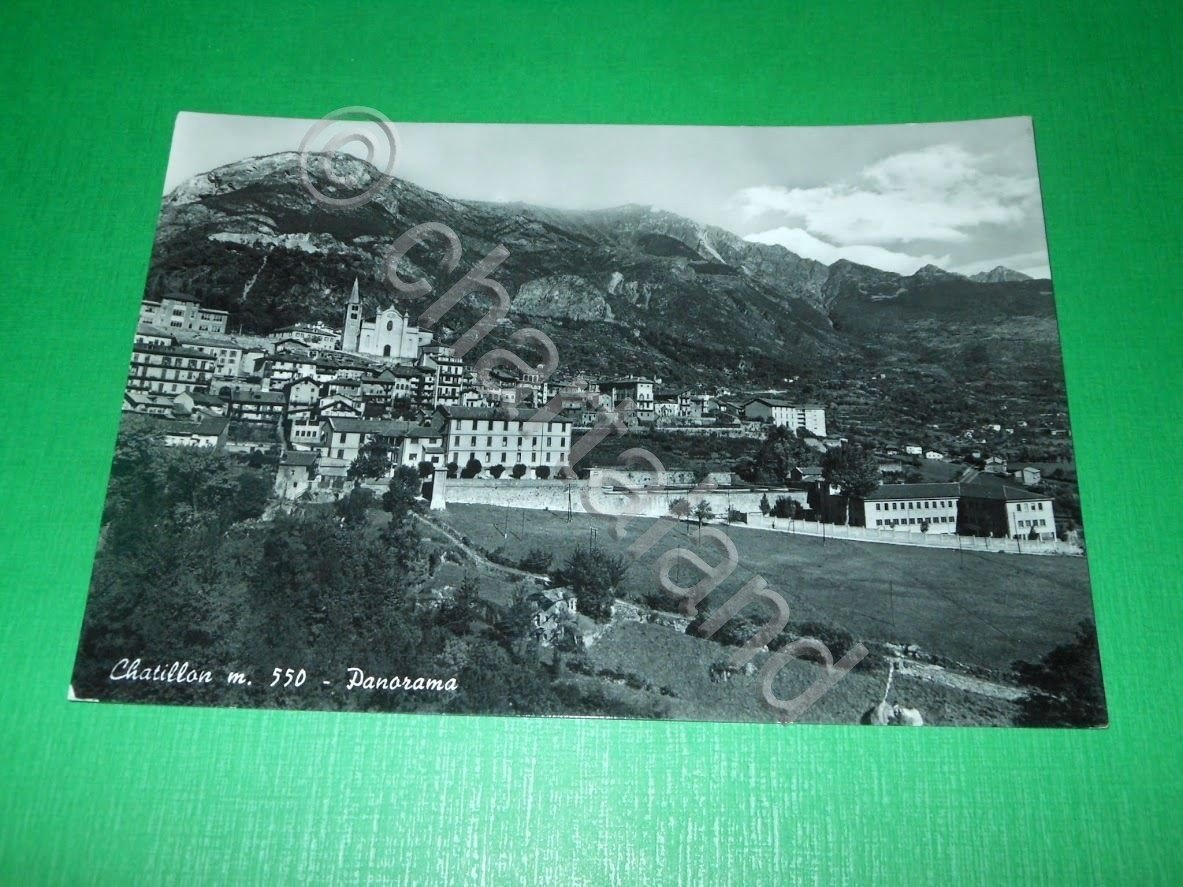 Cartolina Chatillon - Panorama 1963.