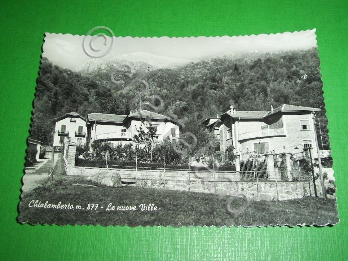 Cartolina Chialamberto - Le nuove Ville 1960 ca.