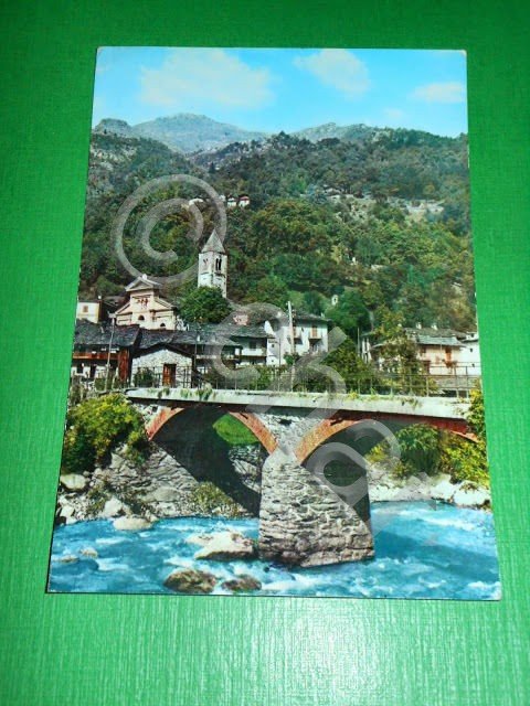 Cartolina Chialamberto - Ponte sulla Stura 1968