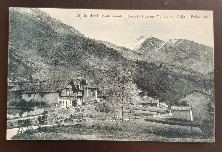 Cartolina Chialamberto ( Valle Grande di Lanzo ) - Frazione …