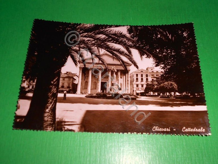 Cartolina Chiavari - Cattedrale 1960