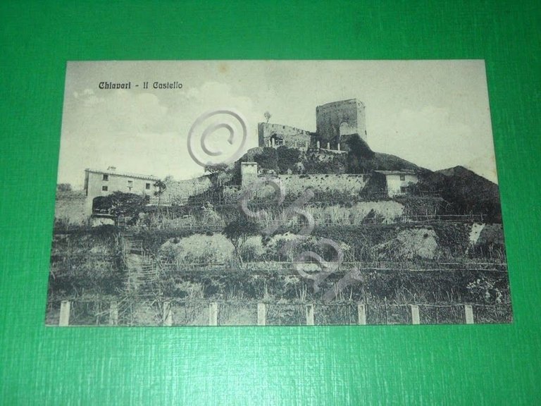 Cartolina Chiavari - Il Castello 1910 ca