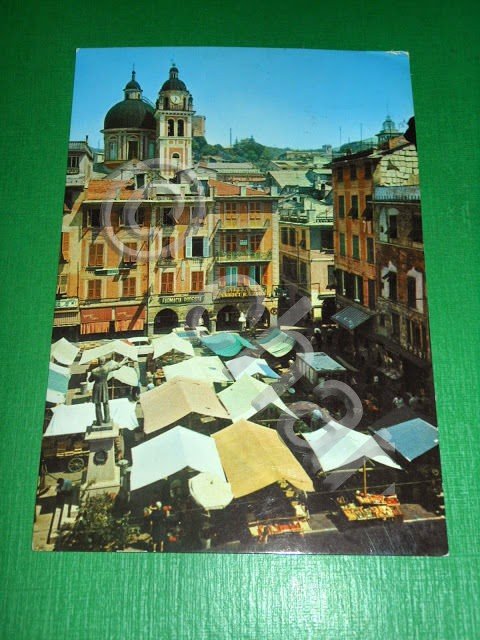 Cartolina Chiavari - Piazza Mazzini 1967.