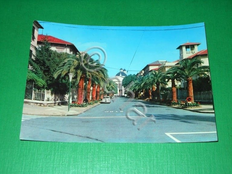 Cartolina Chiavari - Viale delle Palme 1960 ca | Immagine Gallery 2