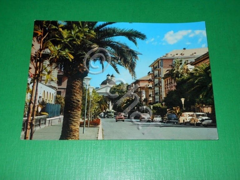 Cartolina Chiavari - Viale N. Arata e Cattedrale 1968 | Immagine Gallery 2