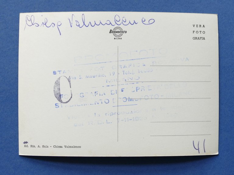 Cartolina Chiesa Valmalenco - Scorcio Panoramico - 1960 ca..