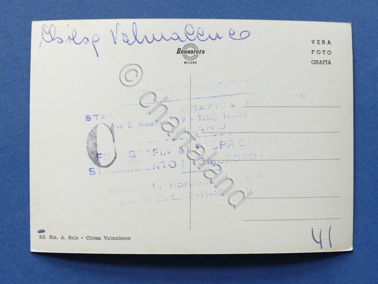 Cartolina Chiesa Valmalenco - Scorcio Panoramico - 1960 ca..