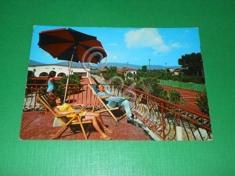 Cartolina Chiesina Uzzanese ( Pistoia ) - Motel Parco delle …
