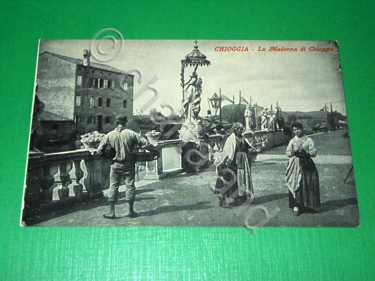 Cartolina Chioggia - La Madonna di Chioggia 1910 ca