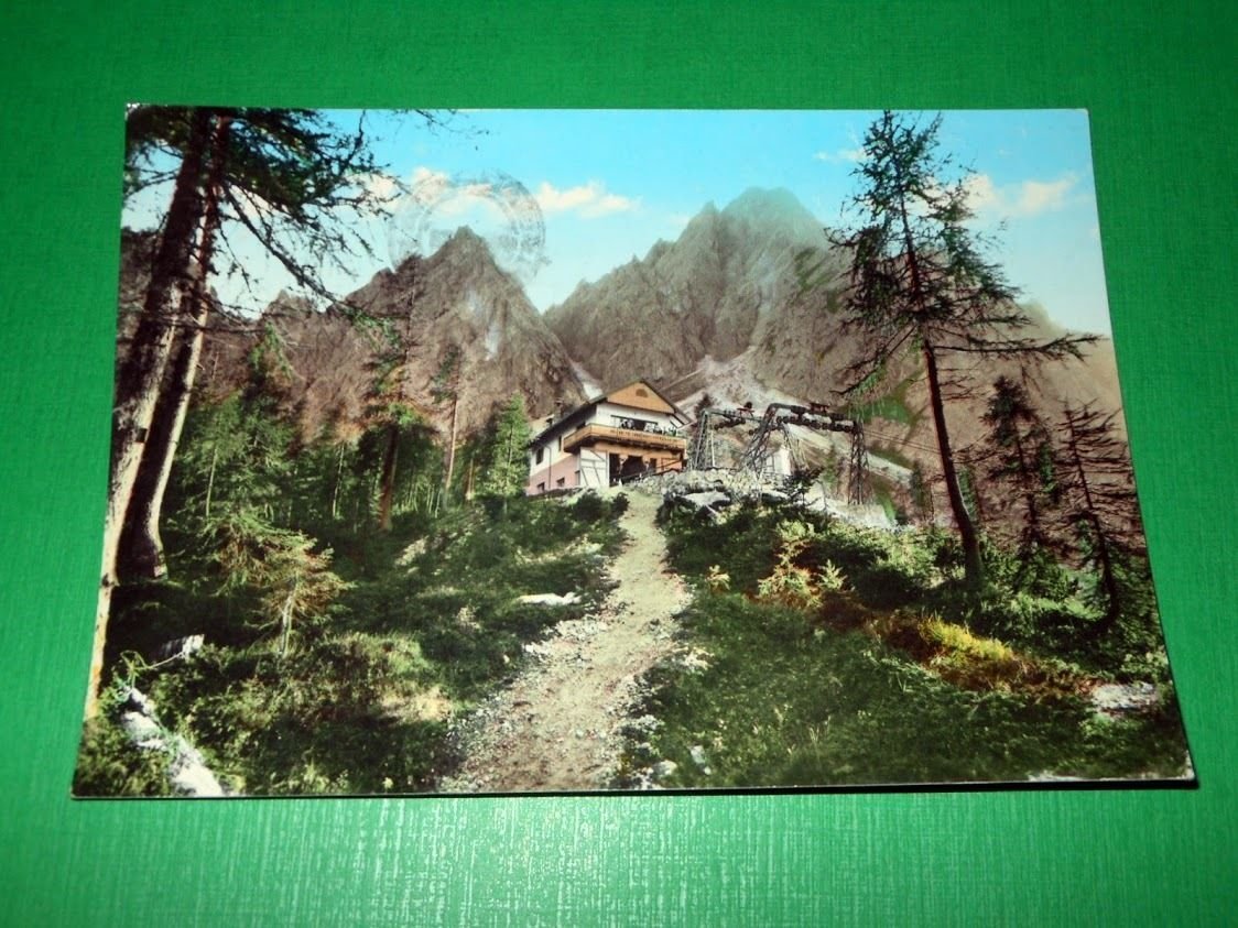 Cartolina Cima Sappada di Cadore - Stazione arrivo seggiovia M. …