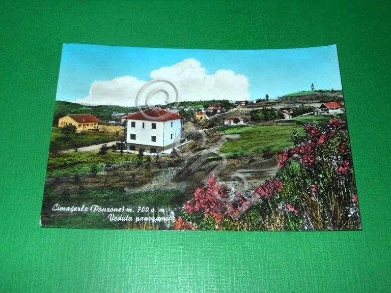 Cartolina Cimaferle ( Ponzone ) - Veduta panoramica 1965