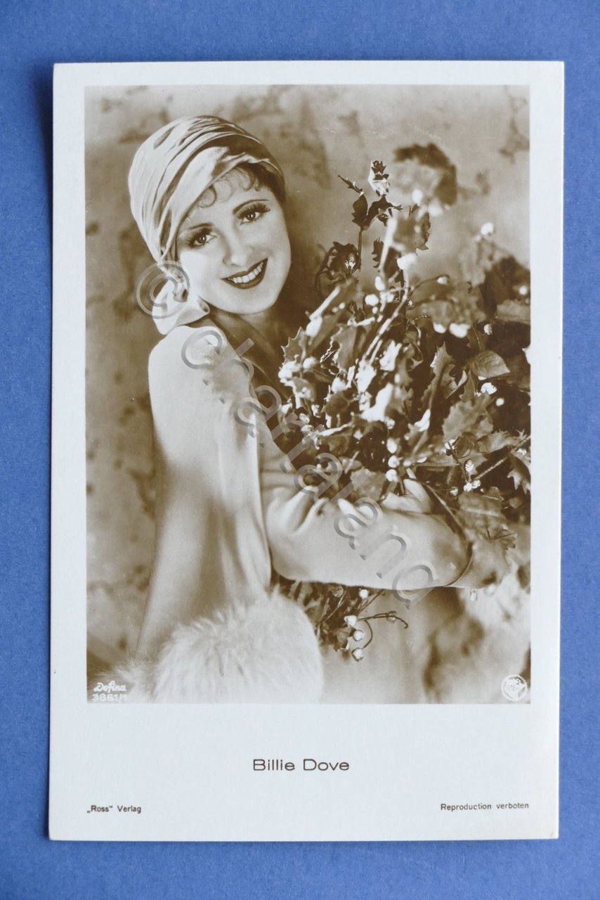 Cartolina Cinema - Attrice Billie Dove Anni '20.