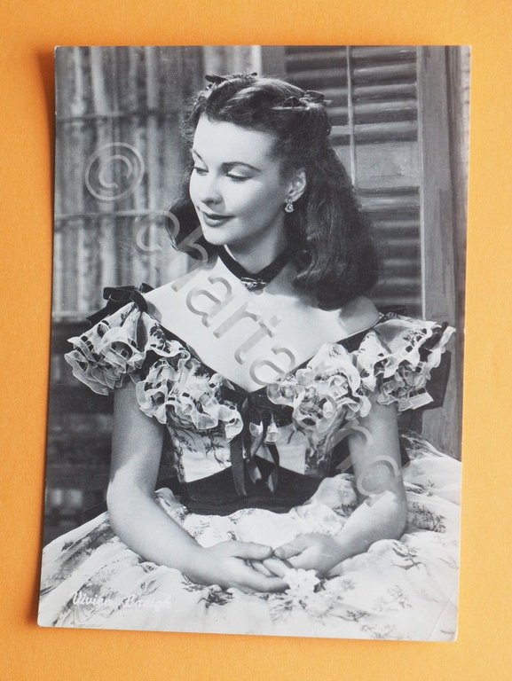 Cartolina Cinema - Attrice Vivien Leigh - anni '40.