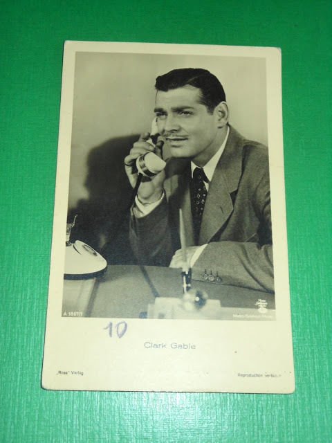 Cartolina Cinema Film - Attore Clark Gable 1940 ca..