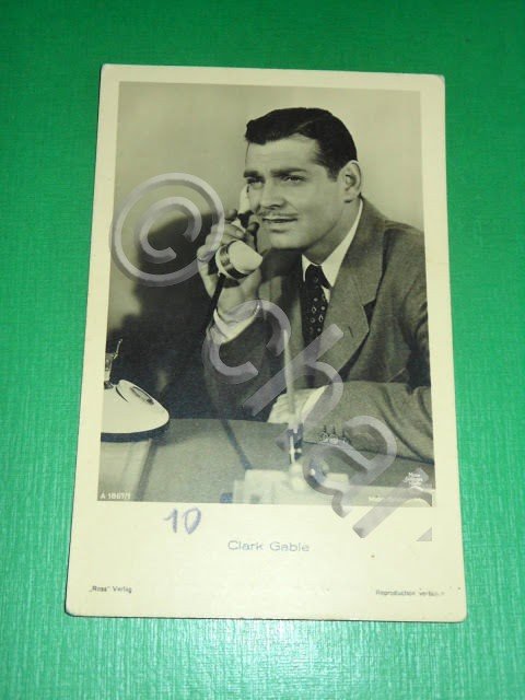 Cartolina Cinema Film - Attore Clark Gable 1940 ca..