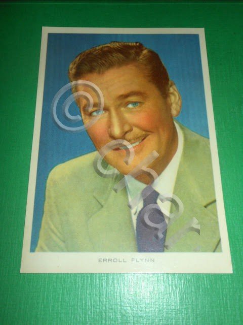 Cartolina Cinema Film - Attore Errol Flynn 1909-1959 | Immagine Gallery 2