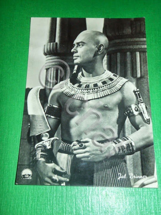 Cartolina Cinema Film - Attore Yul Brynner nel film "I …