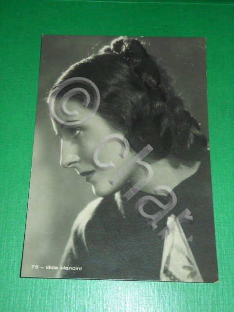 Cartolina Cinema Film - Attrice Bice Mancini 1940 ca.