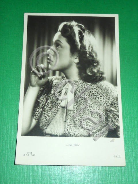 Cartolina Cinema Film - Attrice Lilia Silvi ( 1922 / …