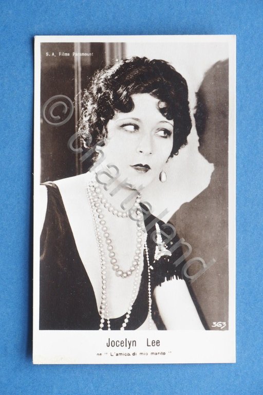 Cartolina Cinema Muto - Jocelyn Lee - Film - L'amica …