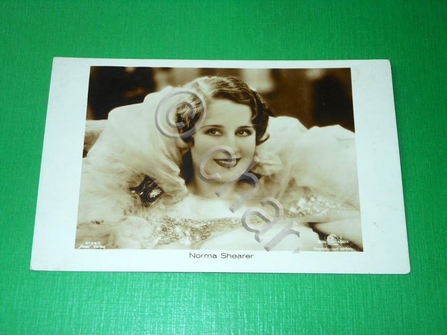Cartolina Cinema Teatro - Norma Shearer 1930 ca.