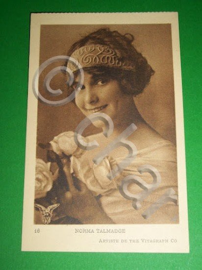 Cartolina Cinema Teatro Lirica - Attrice Norma Talmadge - 1920 …