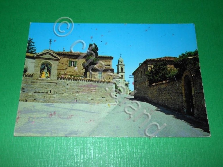 Cartolina Cingoli ( Macerata ) - Via Stanislao Filato e …