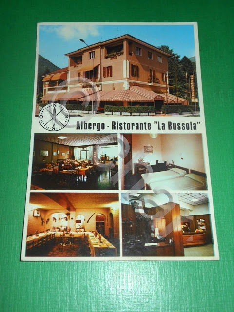 Cartolina Cittiglio ( Varese ) - Albergo Ristorante La Bussola …