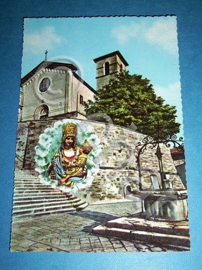 Cartolina Cividale - Santuario di Castelmonte 1957 | Immagine principale