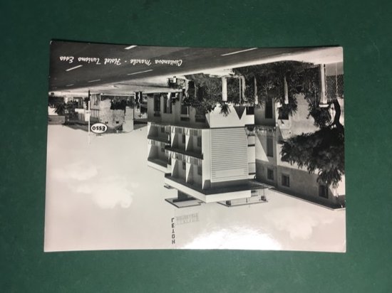 Cartolina Civitanova Marche - Hotel Turismo Esso - 1961