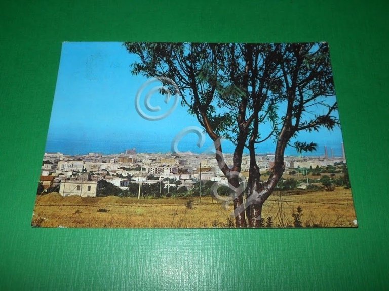 Cartolina Civitavecchia - Panorama 1961.