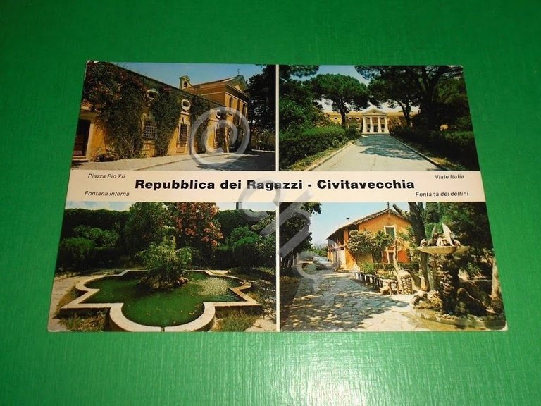 Cartolina Civitavecchia - Repubblica dei Ragazzi - Villaggio industriale 1975 … | Immagine Gallery 2