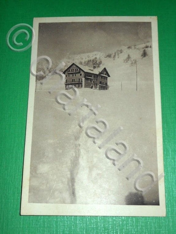 Cartolina Clavieres - Hotel Savoia 1935