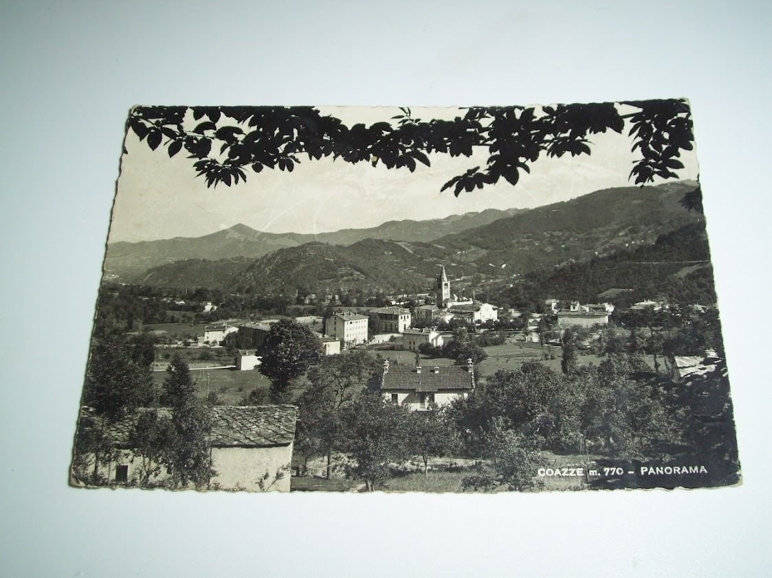 Cartolina Coazze ( Torino ) - Panorama 1948.