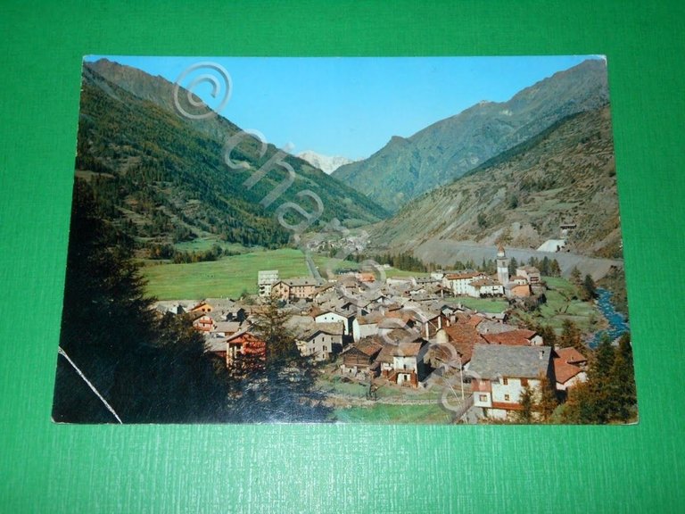Cartolina Cogne - Panorama 1961