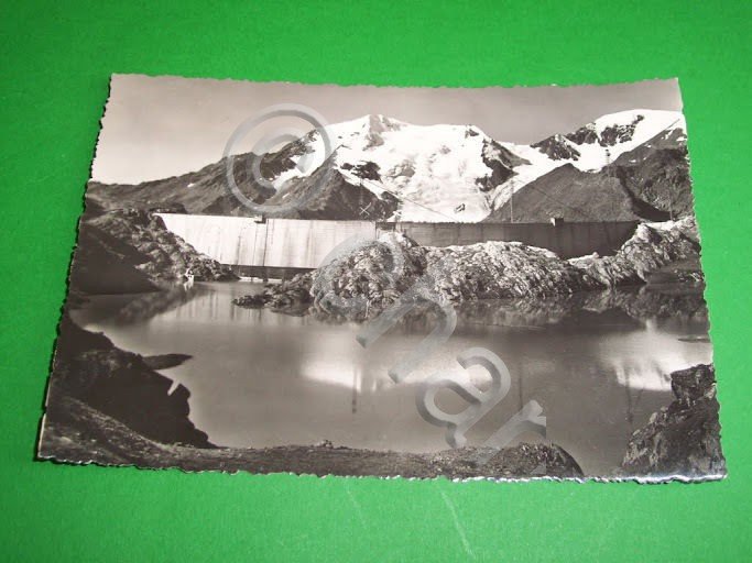 Cartolina Cogolo Pejo ( Trento ) - Diga di sbarramento …