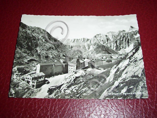 Cartolina Col du Grand St Bernard - Panorama 1956 | Immagine Gallery 2
