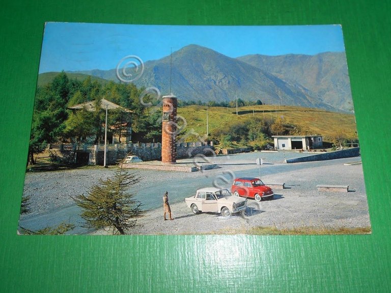 Cartolina Colle del Lys - Ristorante Bar "La Pineta" 1966