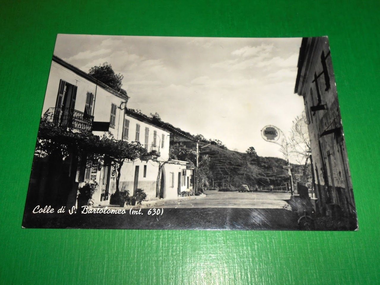 Cartolina Colle di San Bartolomeo - Particolare 1960 .
