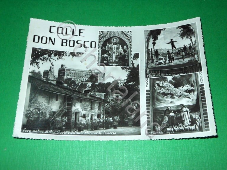 Cartolina Colle Don Bosco - Casa nativa di Don Bosco …