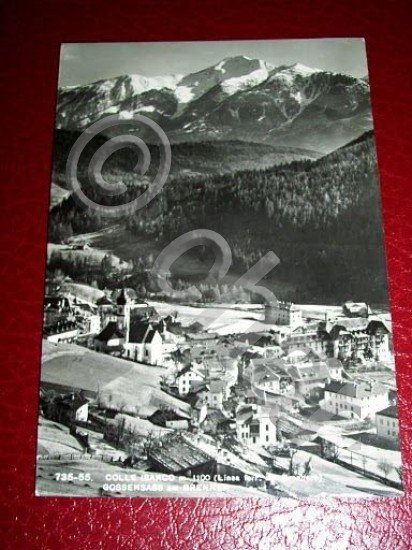 Cartolina Colle Isarco - Panorama generale 1969