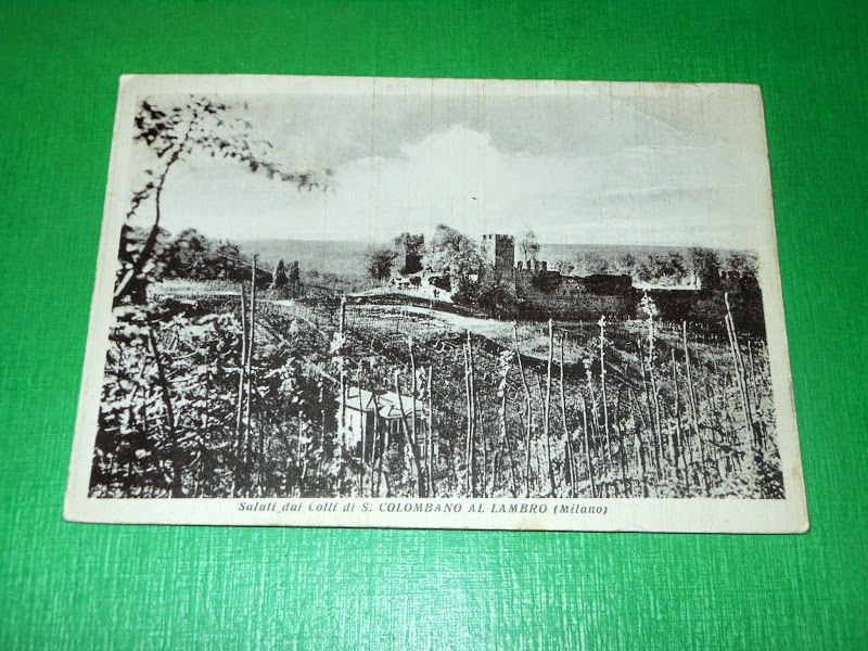 Cartolina Colli di San Colombano al Lambro - Scorcio panoramico …