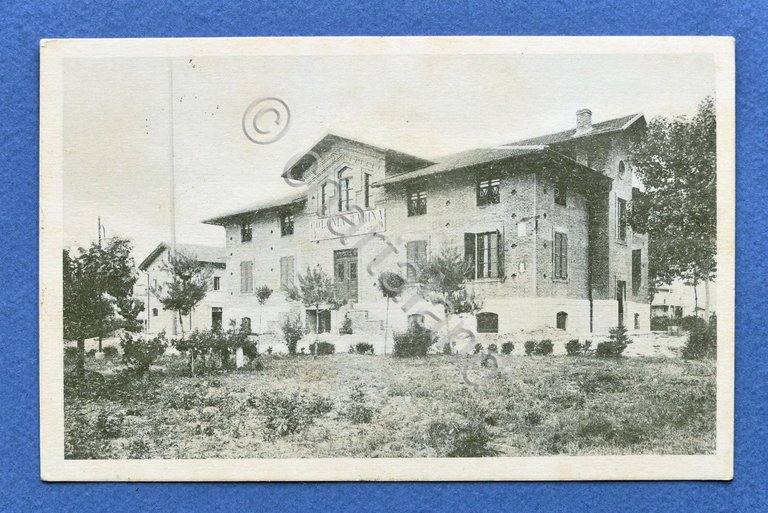 Cartolina Colonia Marina di Senigallia - Edificio principale - 1942.