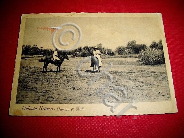 Cartolina Colonie Eritrea - Pianura di Zula 1940 ca | Immagine Gallery 2