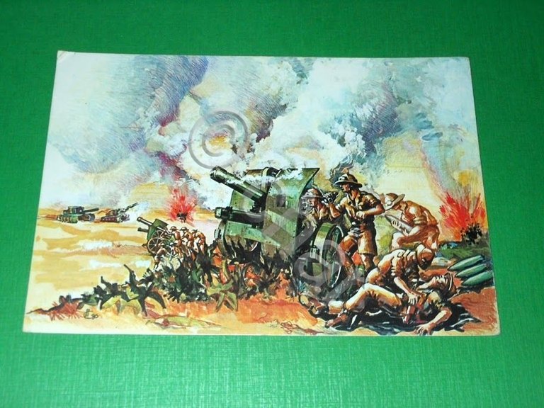 Cartolina Colonie Gruppo Naz. Reduci Africa Settentrionale - El Alamein …