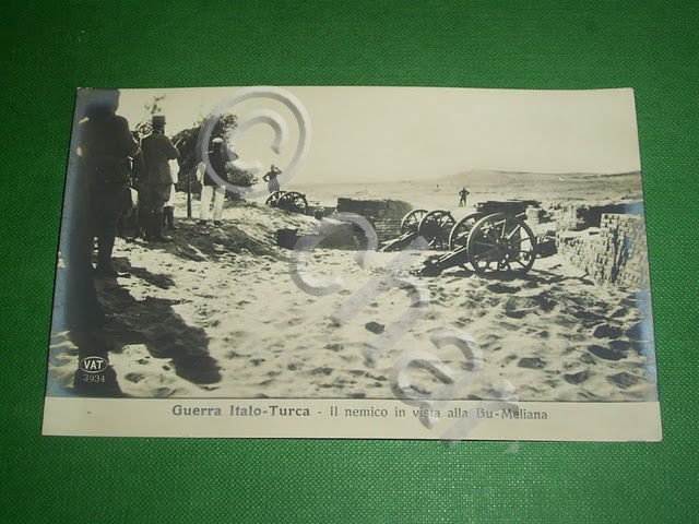 Cartolina Colonie Guerra Italo Turca - Il nemico in vista …