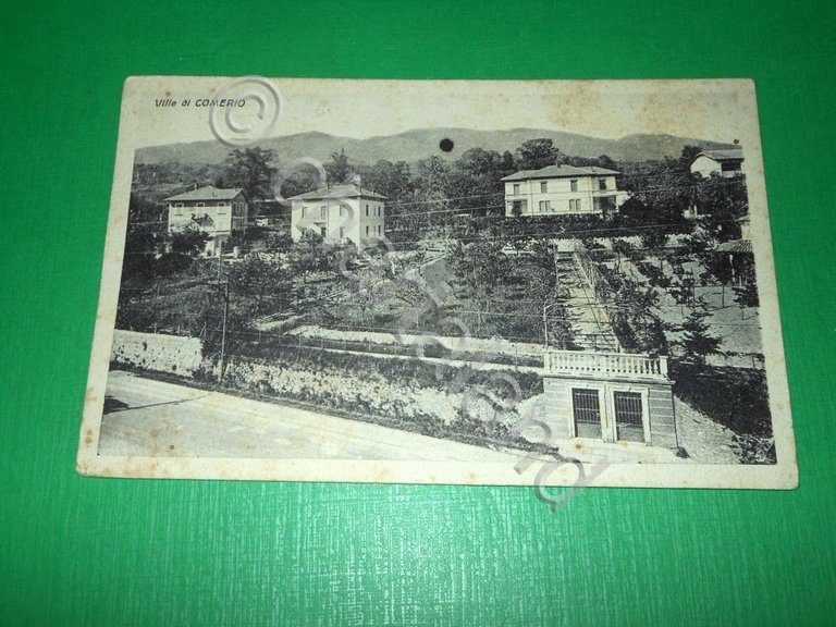 Cartolina Comerio - Ville 1943