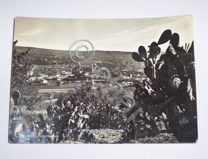 Cartolina Comiso ( Ragusa ) - Panorama 1956