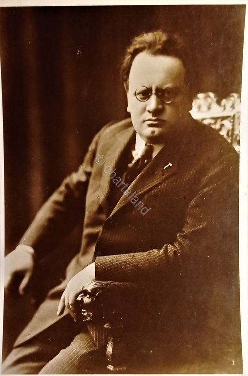 Cartolina Commemorativa - Arnaldo Mussolini - Giornalista - 1928 ca.