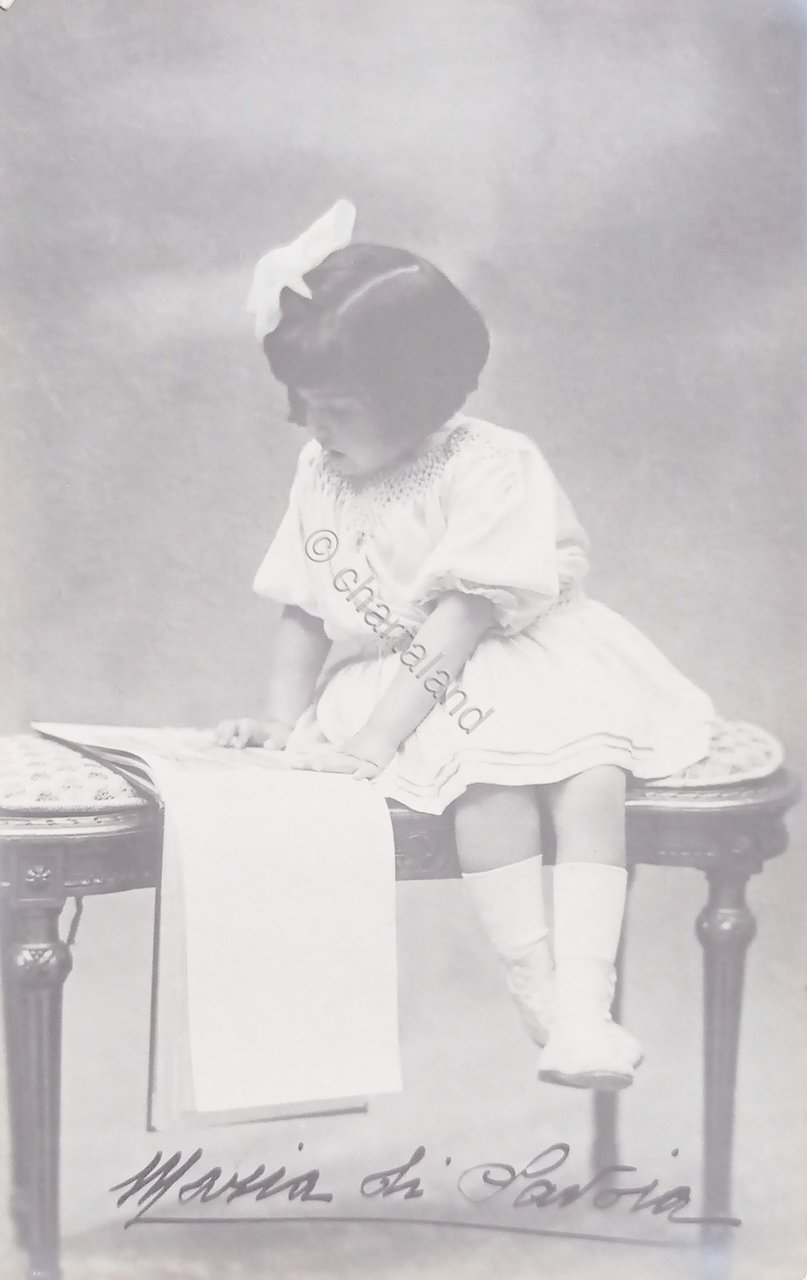 Cartolina Commemorativa - Maria di Savoia - 1920 ca.